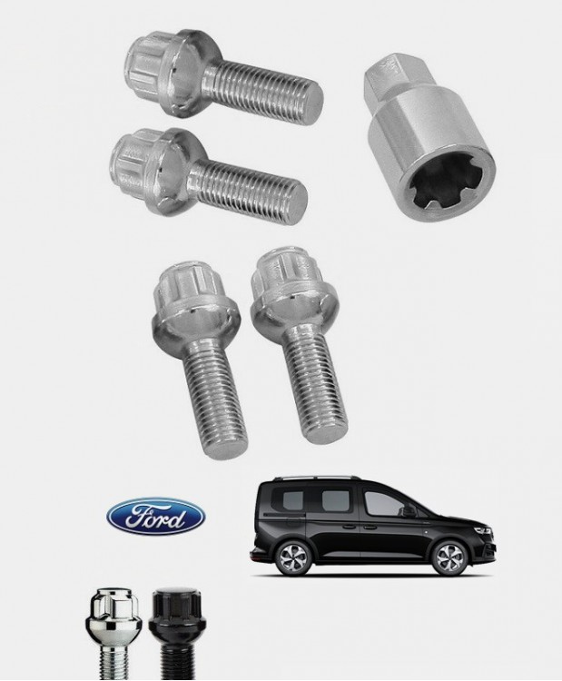 Ecrous antivol de roues Ford Tourneo Connect 3