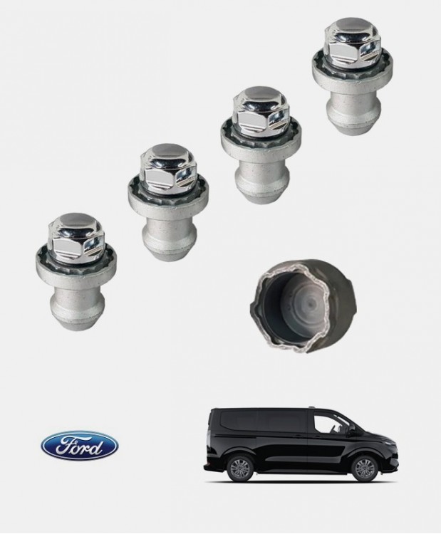 Ecrous antivol de roues Ford Tourneo Custom 2
