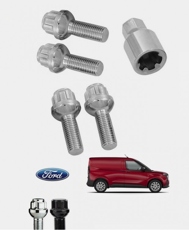Ecrous antivol de roues Ford Transit Courier 2
