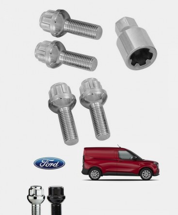 Ecrous antivol de roues Ford Transit Courier 2