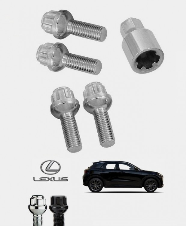 Ecrous antivol de roues Lexus LBX (AY10)