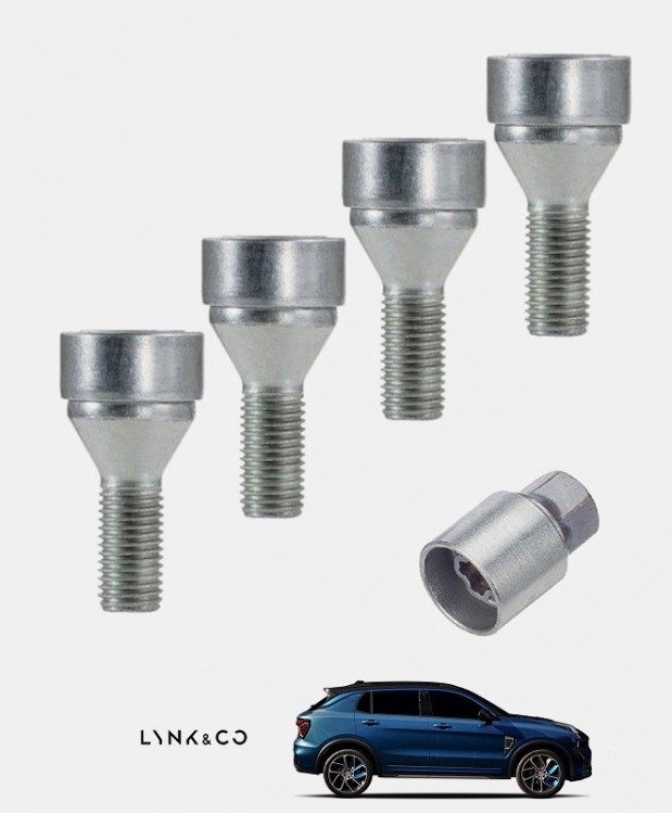 Ecrous antivol de roues Lynk & Co 01
