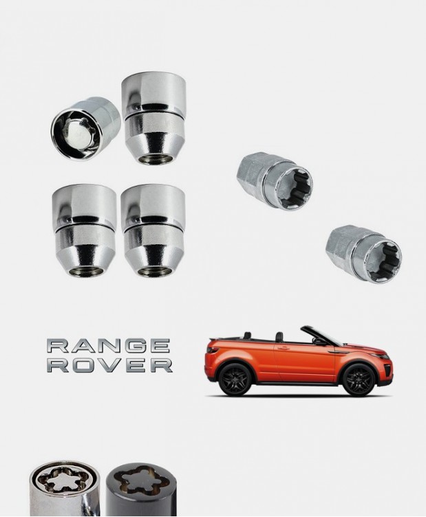 Ecrous antivol de roues Range Rover Evoque Cabriolet (L538)