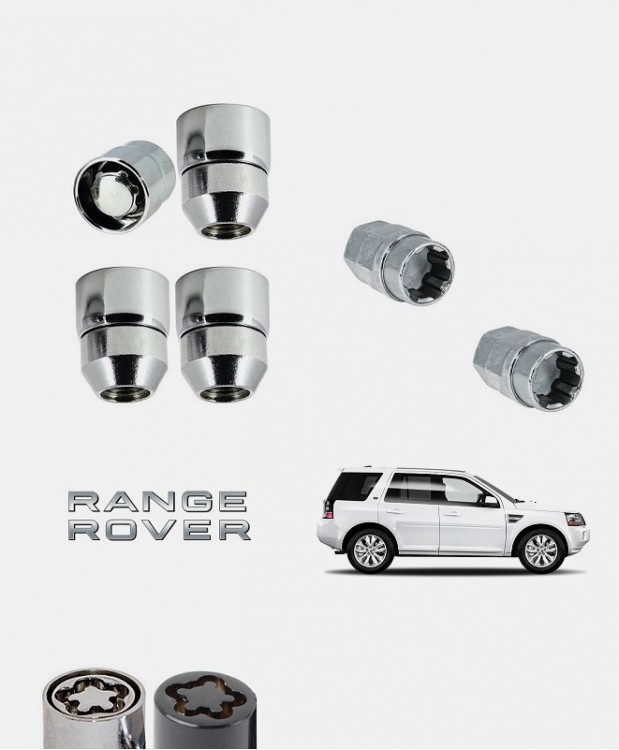 Ecrous antivol de roues Land Rover Freelander (L359)