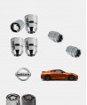 Ecrous antivol de roues Nissan GT-R (R35)