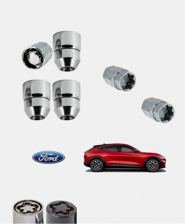 Ecrous antivol de roues Ford Mustang Mach-E