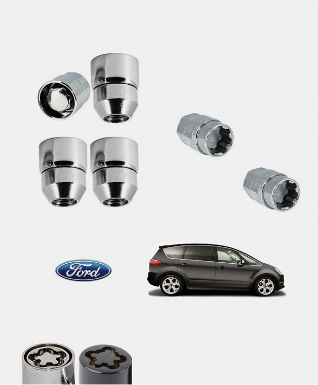 Ecrous antivol de roues Ford S-Max MK1