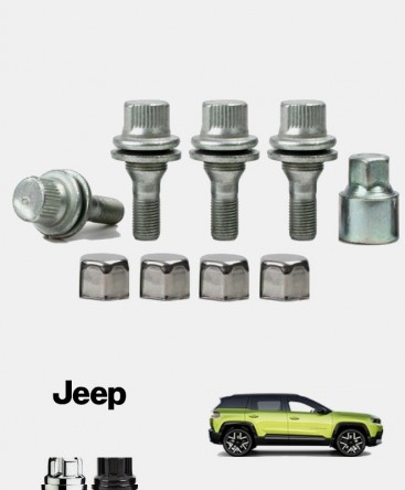 Ecrous antivol de roues Jeep Compass 3