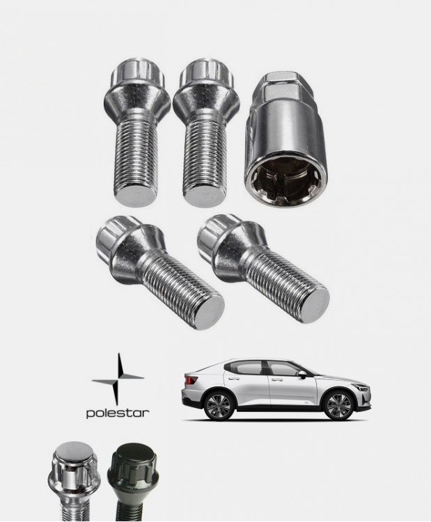 Ecrous antivol de roues Polestar 2