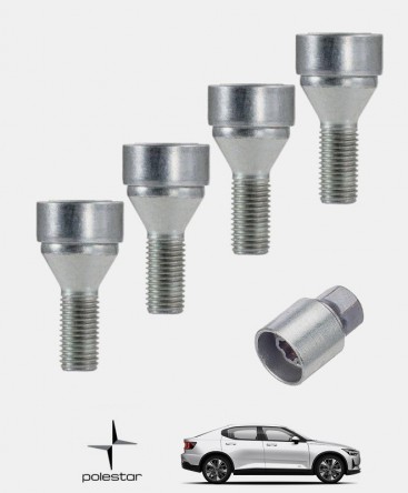 Ecrous antivol de jantes Polestar 2