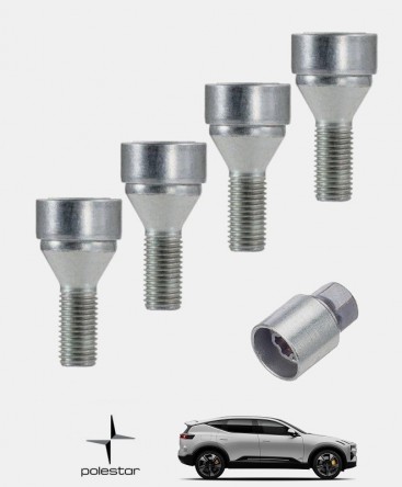 Ecrous antivol de jantes Polestar 3