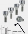 Ecrous antivol de jantes Polestar 3