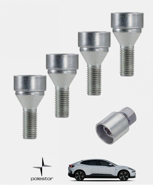 Ecrous antivol de roues Polestar 4