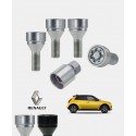 Ecrous antivol de roues haute sécurité Renault 5 E-Tech Electric