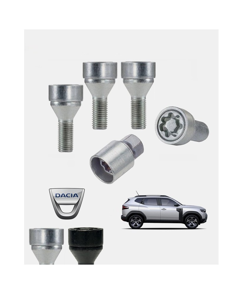 Antivols de roues Dacia Duster 3