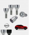 Ecrous antivol de roues haute sécurité Nissan Juke 2 (F16)