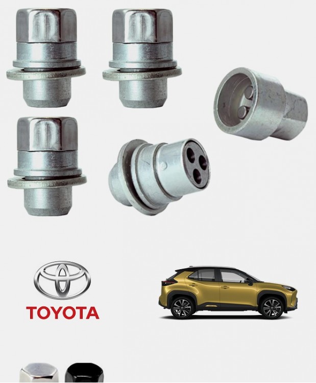 Écrous antivol de roues Toyota YARIS CROSS (XP210)