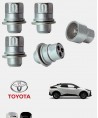 Écrous antivol de roues Toyota C-HR 2 (AX20) 2023, 2024 et 2025