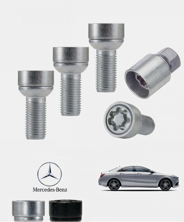Ecrous antivol de roues Mercedes CLA (W117/C117)
