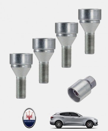 Ecrous antivol de roues haute sécurité Maserati Levante