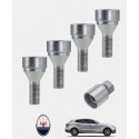 Ecrous antivol de roues haute sécurité Maserati Levante