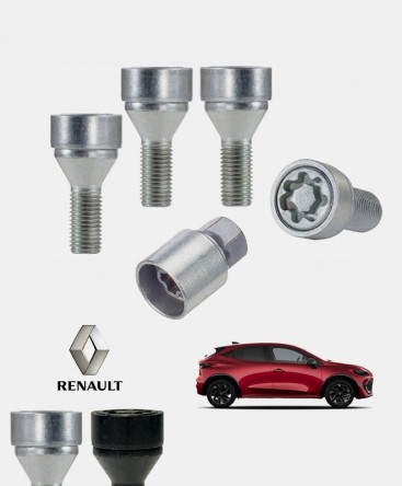 Ecrous antivol de roues Renault Clio 6