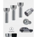 Ecrous antivol de roues haute sécurité Mercedes Classe GLC (X253/C253)