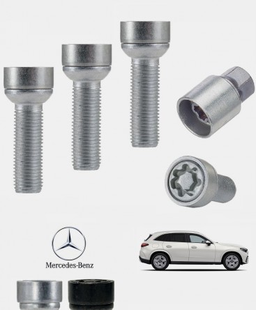 Ecrous antivol de roues haute sécurité Mercedes Classe GLC (X254/C254)