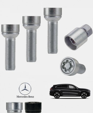 Ecrous antivol de roues haute sécurité Mercedes Classe GLC EQ Technology