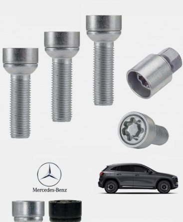 Ecrous antivol de roues haute sécurité Mercedes EQA (H243)