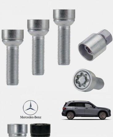 Ecrous antivol de roues haute sécurité Mercedes EQB (X243)