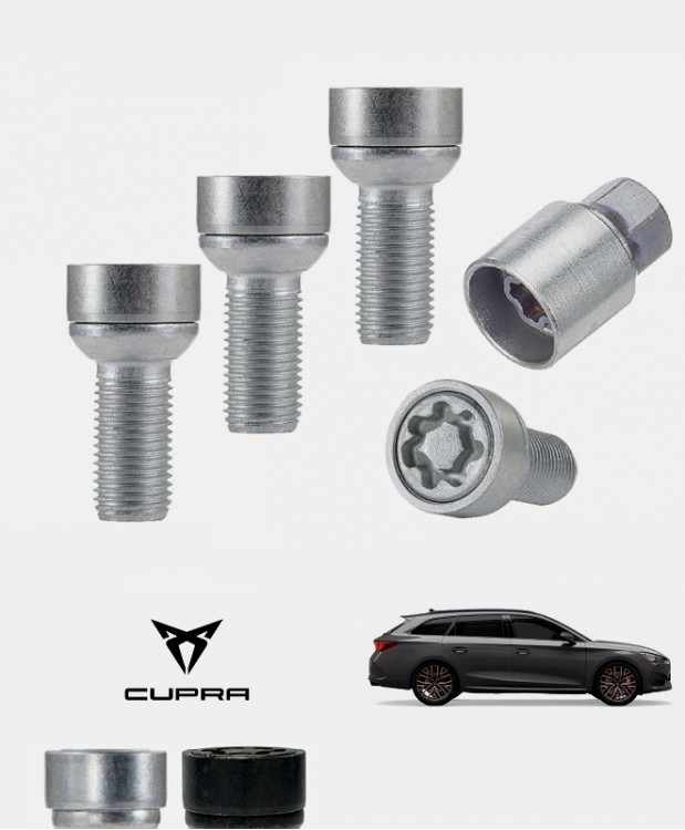Ecrous antivol de roues haute sécurité Cupra Leon Sportstourer