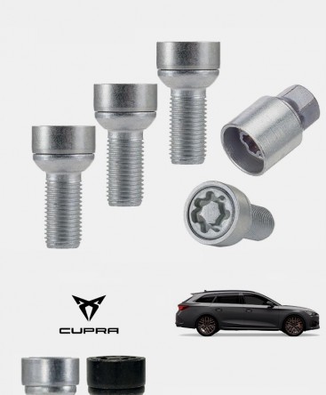 Ecrous antivol de roues haute sécurité Cupra Leon Sportstourer
