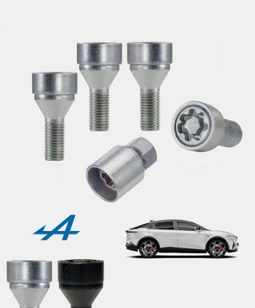 Ecrous antivol de roues haute sécurité Alpine A390