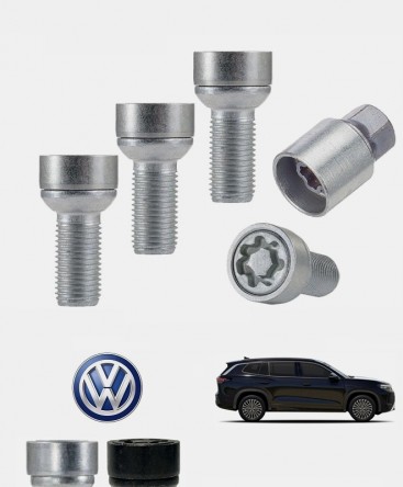 Ecrous antivol de roues haute sécurité VW Tayron