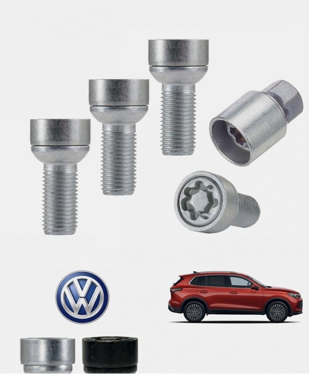 Ecrous antivol de roues haute sécurité VW Tiguan III