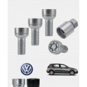 Ecrous antivol de roues haute sécurité VW GOLF 6 (5K)