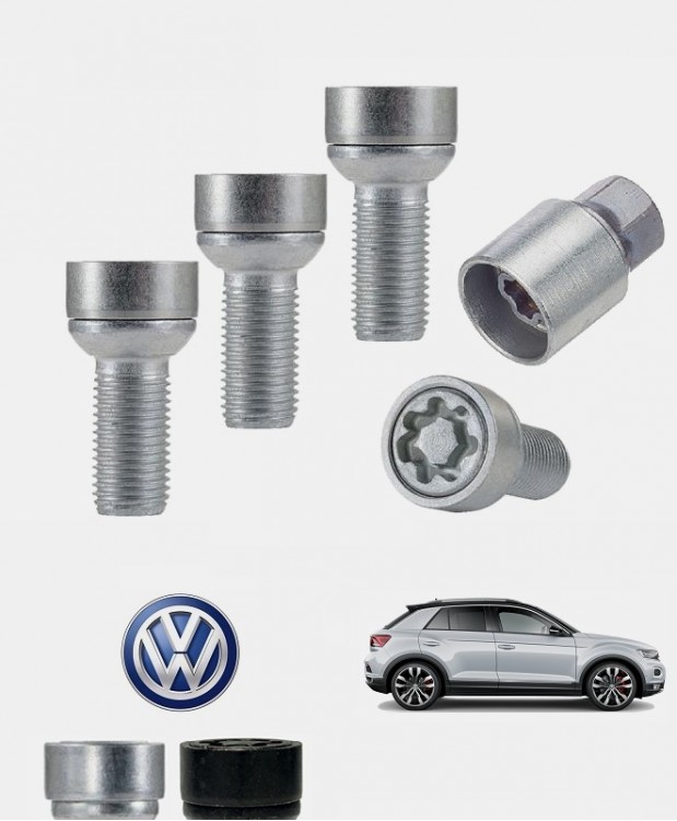 Ecrous antivol de roues haute sécurité VW T-Roc
