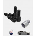 Antivols de roues noir Maserati GRECALE